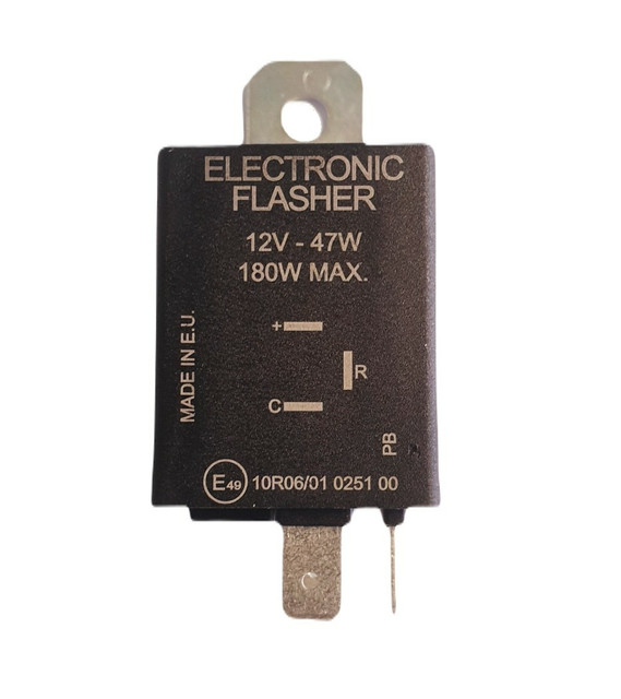 Intermittenza con 3 poli 12V 90 flash/minuto - Ama