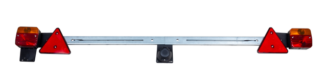 Barra con fanali posteriori lunghezza regolabile 1,4-2,1m - Ama