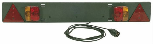 Barra con fanali posteriori 12V lunghezza 1,05m - Ama