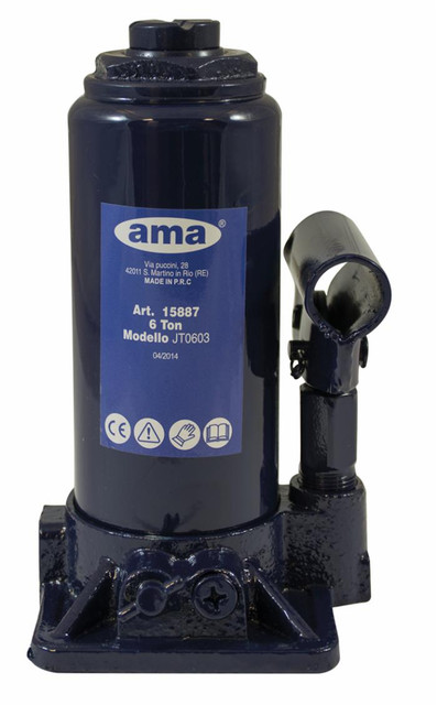 Martinetto idraulico da 6t sollevamento 185mm - Ama