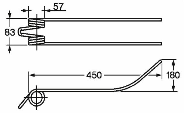Dente giroandanatore adattabile Fahr Fontanesi filo 8 - Ama