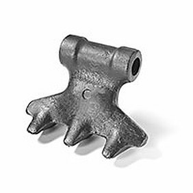 Mazza trincia lunghezza 115mm larghezza 165mm adattabile a Tortella - Ama