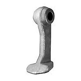 Mazza trincia lunghezza 175mm larghezza 88mm con foro Ø 26mm adattabile a Nobili - Ama