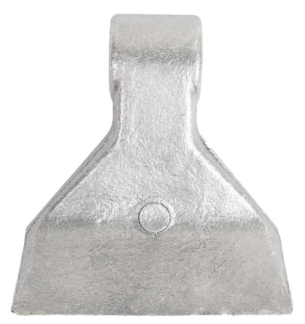 Mazza trincia larghezza 120mm lunghezza 110mm attacco 40mm e foro Ø 16,5mm - Ama