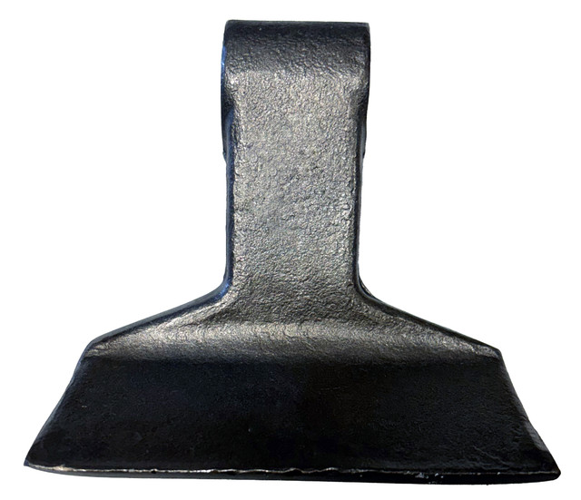 Mazza trincia larghezza 120mm lunghezza 110mm attacco 40mm e foro Ø 16,5mm - Ama