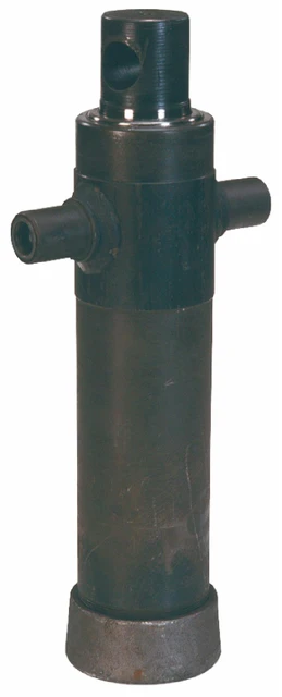Martinetto idraulico corsa 595mm con foro - Di Natale - Bertelli