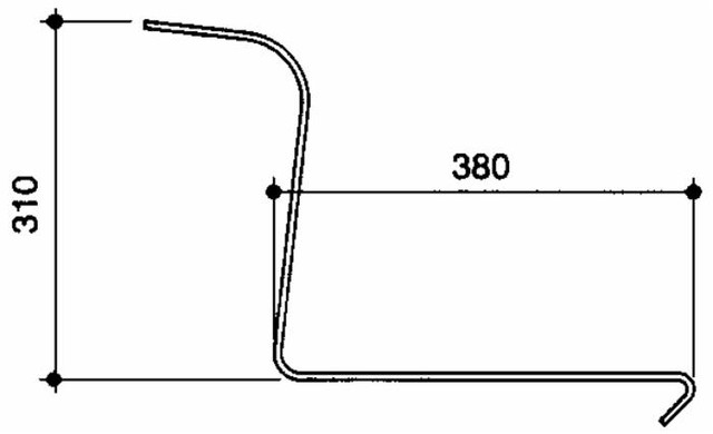 Dente ranghinatore filo 6,5 adattabile Abbriata Ima la Rocca - Ama