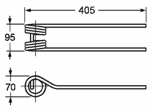 Dente girello adattabile Ima la Rocca filo 9 - Ama