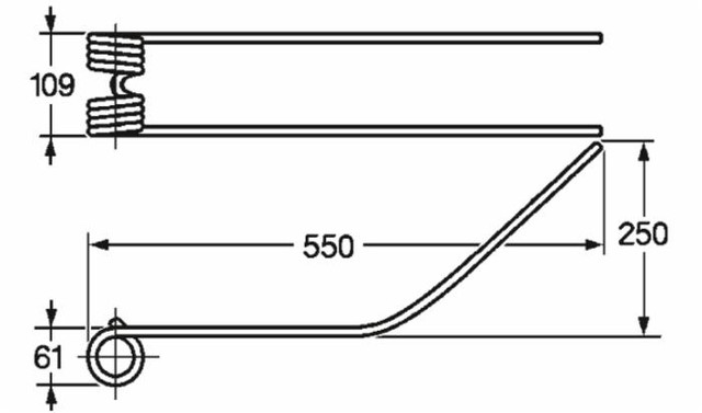 Dente giroandanatore adattabile Aba, Angeloni e Sama - Ama