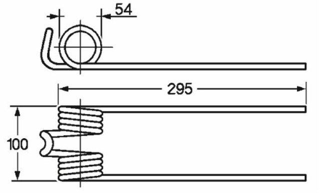 Dente ranghinatore adattabile Bicieffe filo 8 - Ama