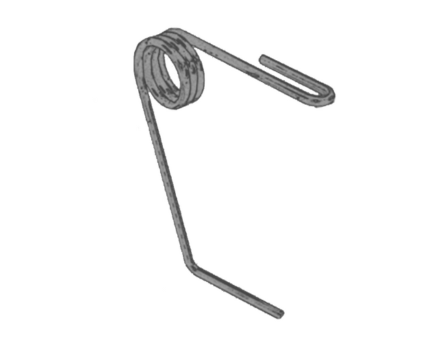 Dente seminatrice anteriore dx Ø 7mm adattabile Aba - Ama