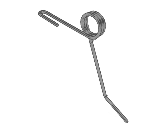 Dente seminatrice posteriore sx Ø 7mm adattabile Aba - Ama