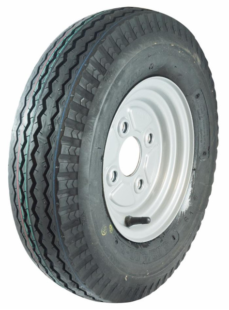 Ruota pneumatica 4,00/10" con cerchio 4 fori Fiat - Ama