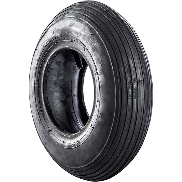Pneumatico rigato 2 tele portata 180kg con camera d’aria Ø 405mm - Ama