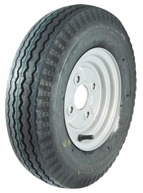 Ruota pneumatica 4,80/4,00/8" con cerchio 4 fori Balilla - Ama