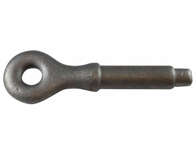 Occhione di aggancio per timoni di rimorchi in metallo grezzo Ø esterno 84mm Ø foro interno 30mm - Ama