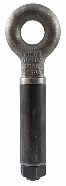 Occhione di aggancio girevole per timone rimorchi omologato Ø foro interno 68mm con bussola - Ama