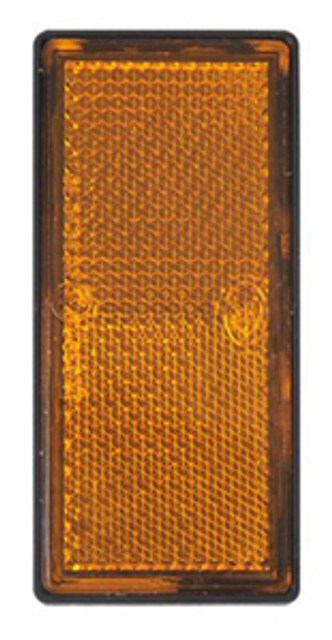 Catarifrangente adesivo arancione 105x48mm - Ama