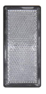 Catarifrangente adesivo bianco 105x48mm - Radex