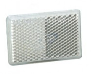 Catarifrangente adesivo bianco 57x39mm - Ama