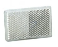 Catarifrangente adesivo bianco 57x39mm - Ama