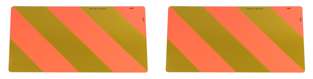 Kit 2 pannelli per segnalazione attrezzature e convogli agricoli - Ama