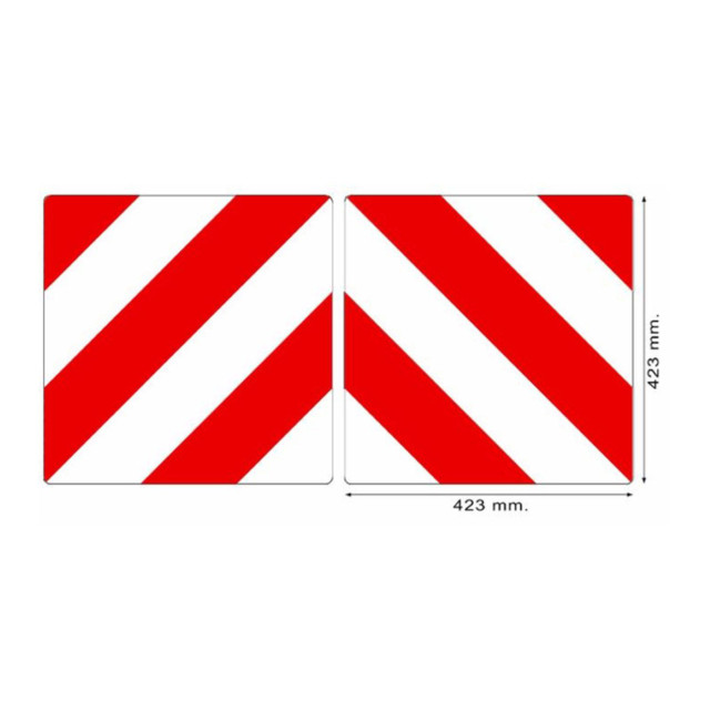 Kit pannello dx-sx 423x423mm omologazione Francia e Germania - Ama