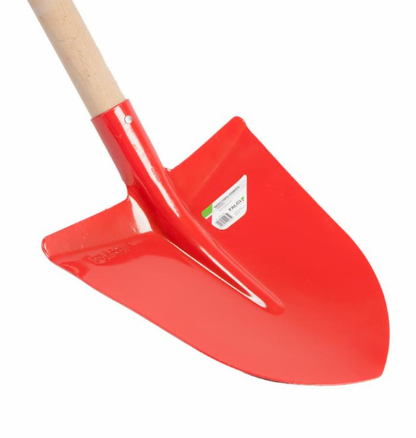 Badile a punta professionale 28,5x28 cm senza manico - No brand