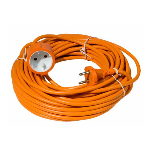 prolunga elettrica 20m 2x1 schuko/schuko - Ama