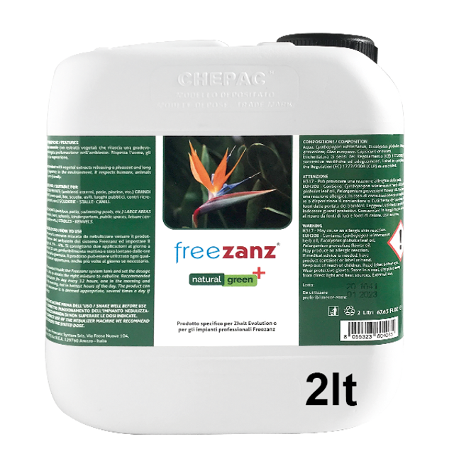 Natural Green+ 2 Lt Concentrato Per Zhalt Evolution - Zhalt