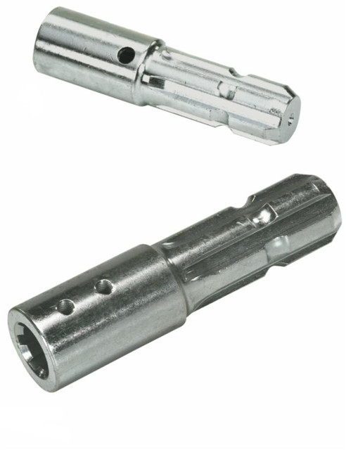 Riduzione per presa di forza con profilo esterno 1"3/8 interno 26x32x6mm con 6 cave e lunghezza 145mm - Ama
