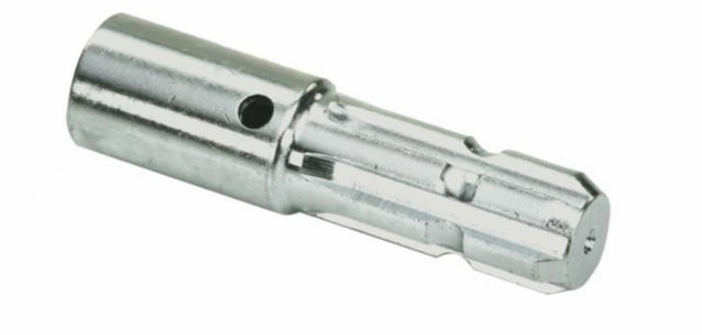 Riduzione per presa di forza con profilo interno 16x20x4mm con 6 scanalature e lunghezza 120mm - Ama