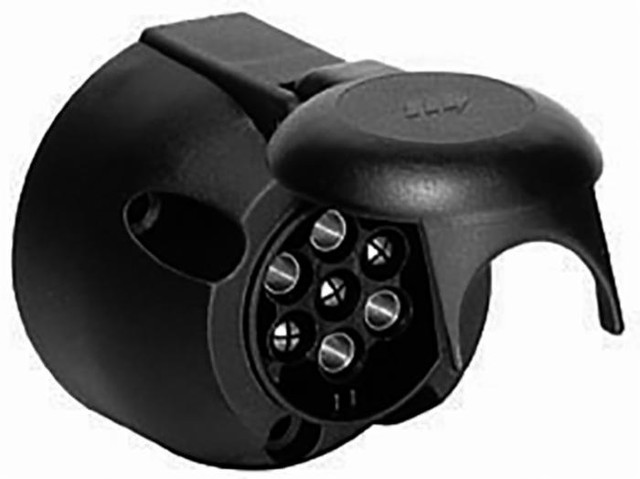 Presa 7 poli 12v in plastica - Ama