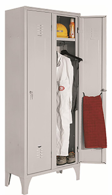 Armadio spogliatoio 2 ante 70x35x180cm - No brand