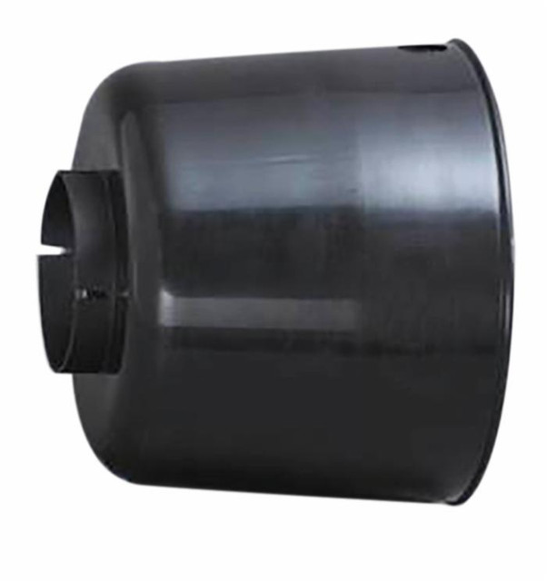 Controcuffia cilindrica con collare lunghezza 145,50mm - Seat Plastic