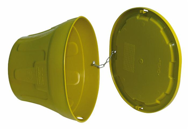 Controcuffia ovale completa di coperchio e catenella - Meccanoplast