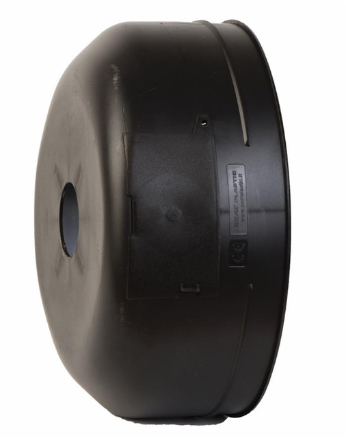 Controcuffia ovale omologata Ø350,lunghezza 150mm - Seat Plastic