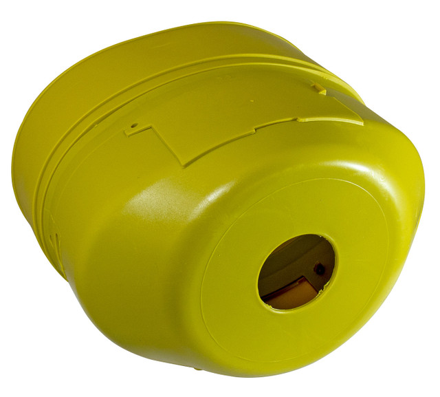 Controcuffia in plastica con sportello Ø280 - Seat Plastic