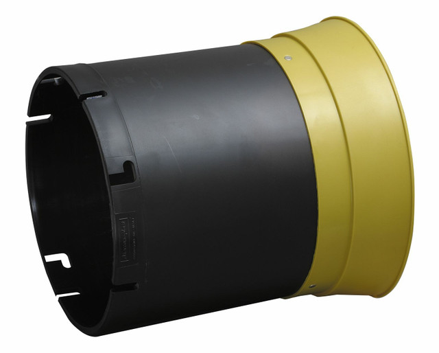 Controcuffia sfilabile liscia Ø242 e lunghezza 290mm - Meccanoplast