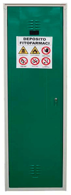 Armadio per fitosanitari a 1 anta 60x40x180cm - No brand