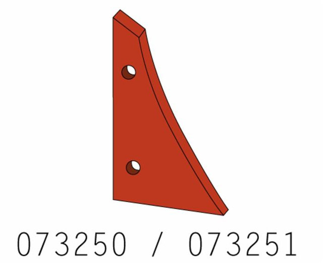 Avanversoio destro compatibile Kverneland 073250 - Ama