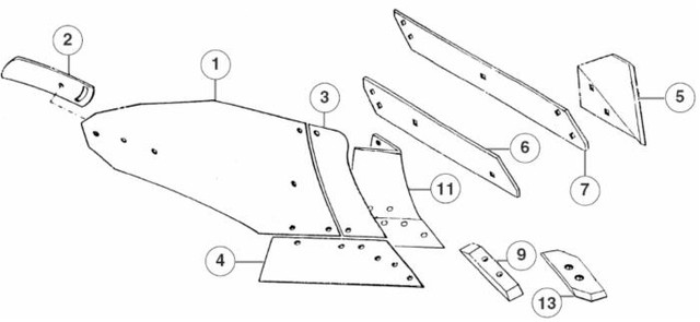 Versoio adattabile Nardi 7CS 205 - Ama