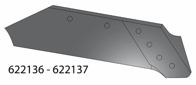 Vomere adattabile Kuhn 622137 sx - Ama