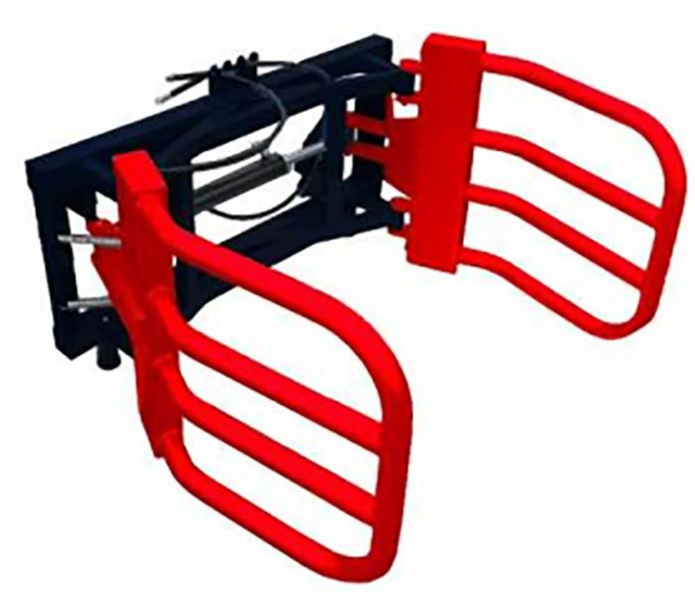 Pinza idraulica per rotoballe con attacco LP - Schneider