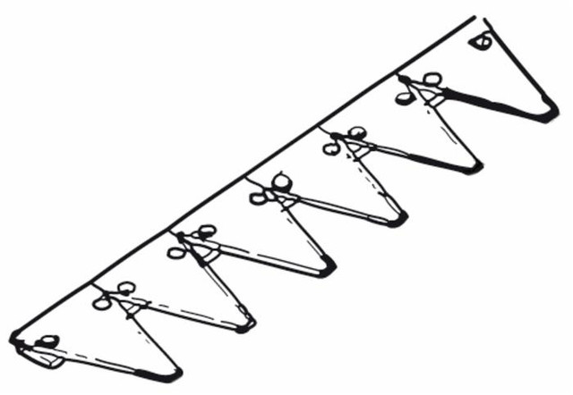 Lama 22 sezioni rigate adattabile BCS - Ama