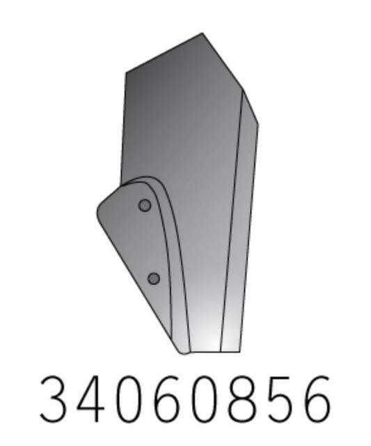 Aletta ancora coltivatore adattabile Horsch 34060856 sx - Ama