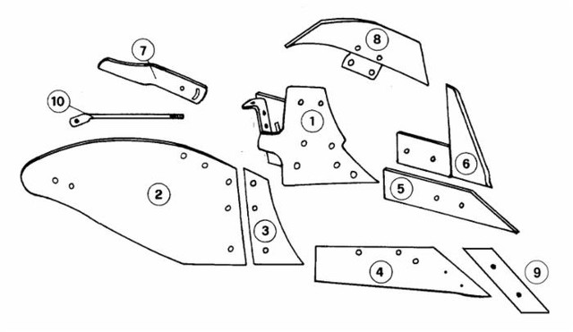 Punta reversibile adattabile U13-U15 M 1010 sx - Ama