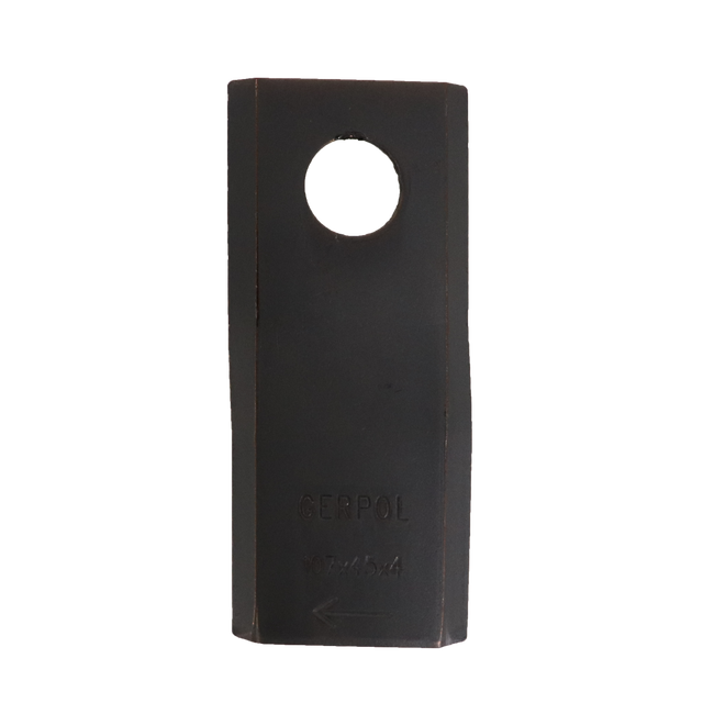 Coltello per falciatrice lunghezza 107mm foro Ø 18,2mm - Ama