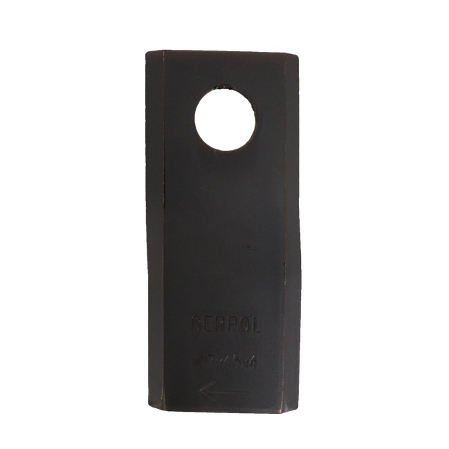 Coltello per falciatrice lunghezza 107mm foro Ø 18,2mm - Ama