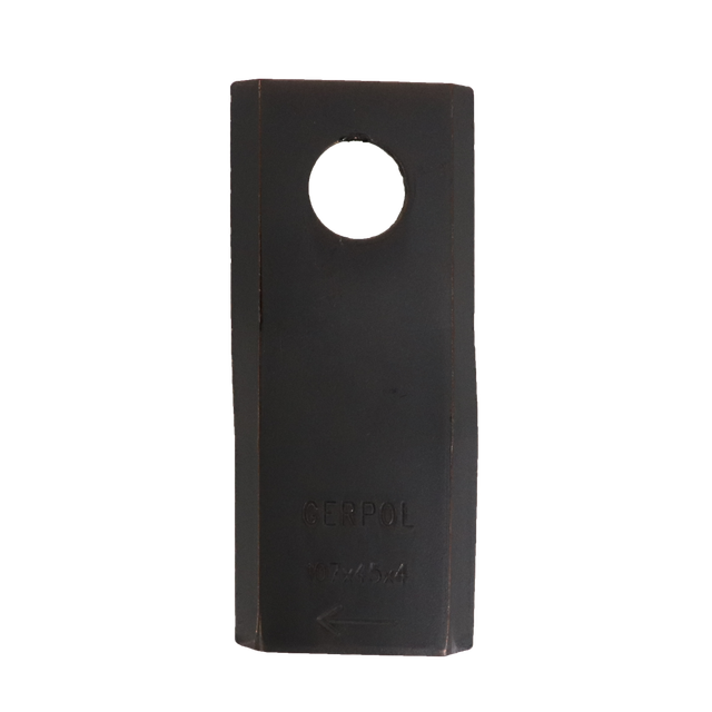 Coltello per falciatrice lunghezza 107mm foro Ø 18,2mm - Ama